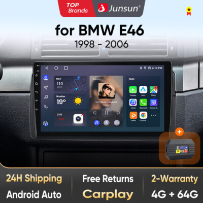 Für BMW 3er E46 318 320 325 4+64G Android 13 Autoradio CarPlay DAB Navi RDS DE