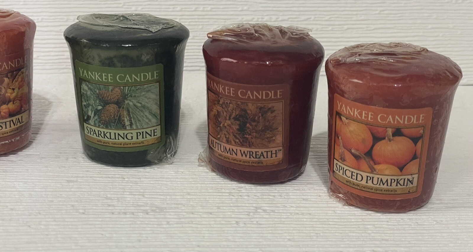 Yankee Candle Votives **Lot of 5** Votives Fall Autumn eBay