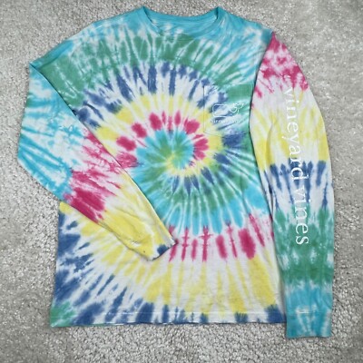 tie dye vineyard vines shirt