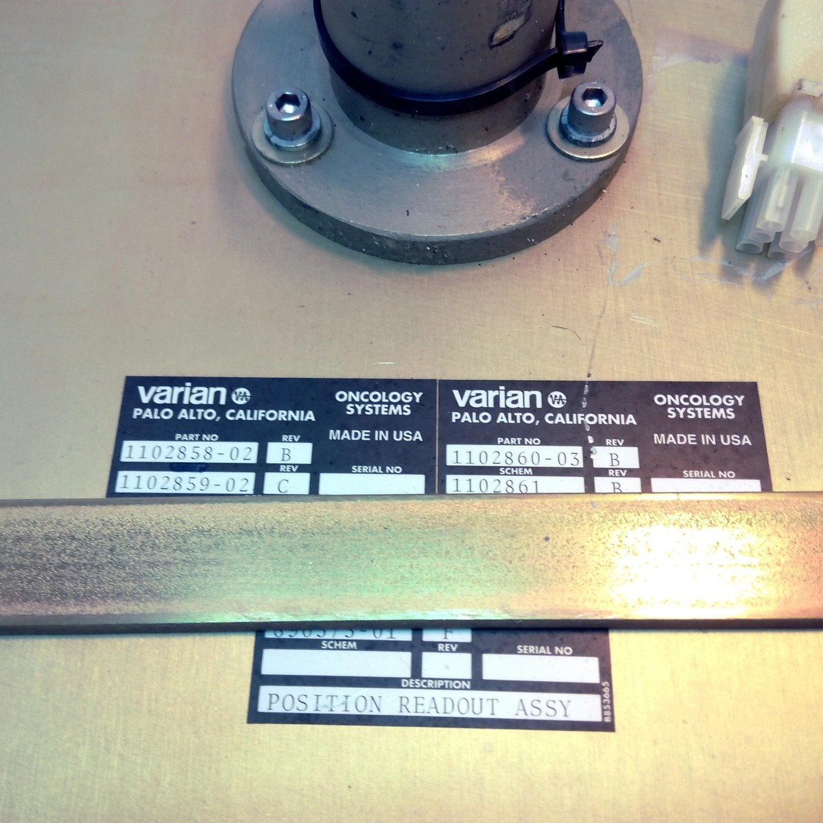 VARIAN ONCOLOGY Controller Display Lettura Posizione Gantry - 10001692202, Usato - Foto 3