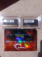 G.Skill F3-10600CL9D-8GBSQ / DDR3-1333 / PC3-10600 / 4096MB x 2 / 1.5V / SO-DIMM
