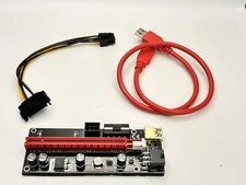 SODIAL USB 3.0 PCI-E Express 1 to 16x Extender Riser Card Adapter