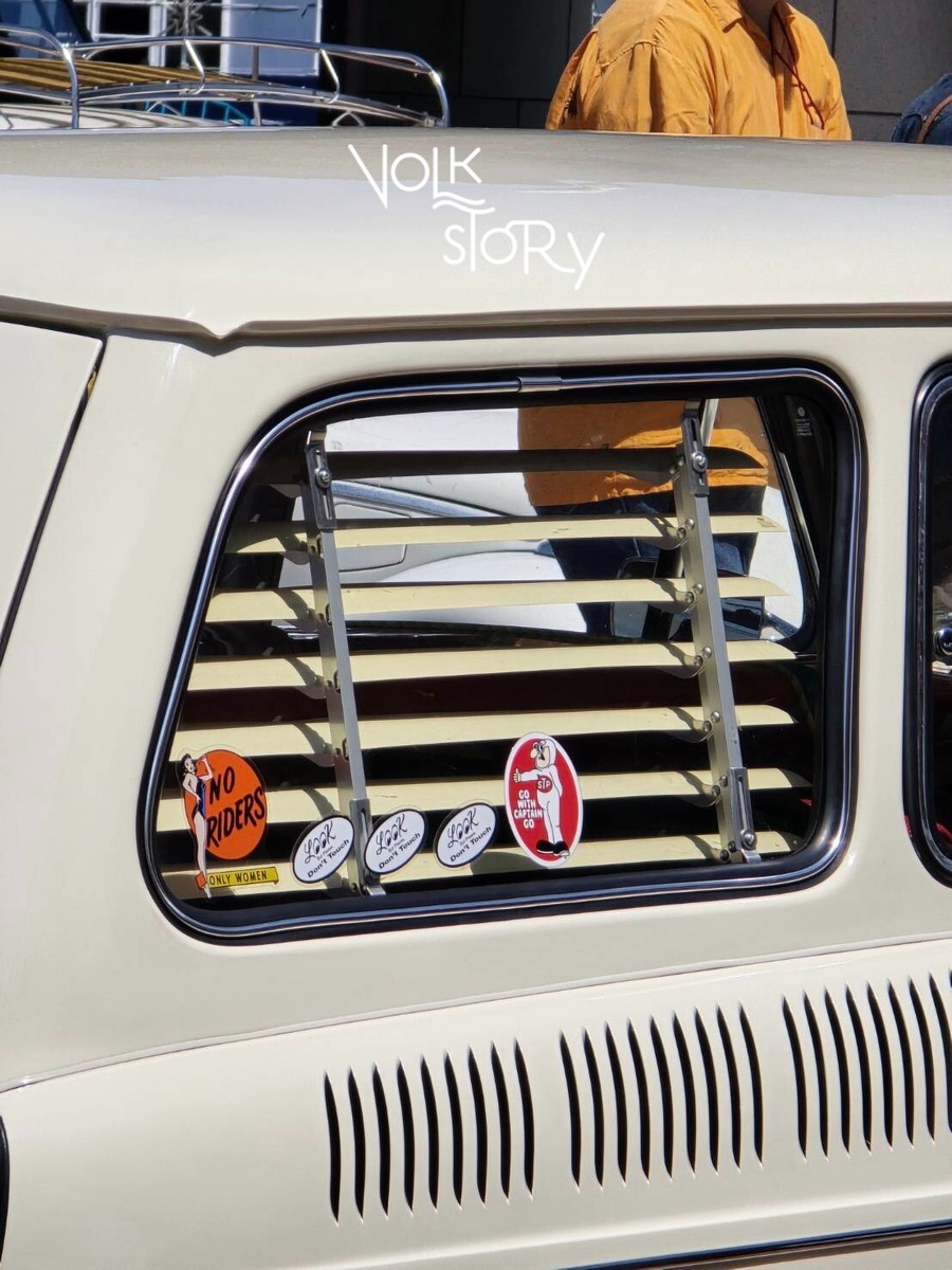 REAR Window VENETIAN REAR BLIND WINDOW VW Classic TYPE 3 SQUARE