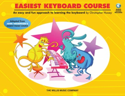 Easiest Keyboard Course Early to Later Elementary Book and Audio 000289662