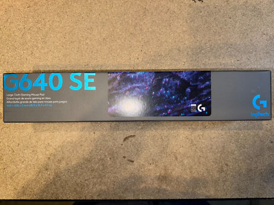 *New Sealed* Logitech G640 SE 10th Anniversary Ed Large Cloth Gaming Mouse Pad