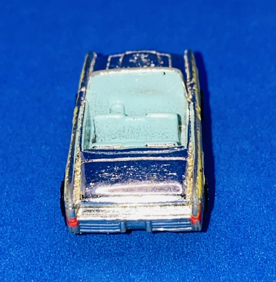 Хромеры стильные Micro Machines '65 Lincoln Continental желтые 1990 Galoob - Изображение 4 из 4