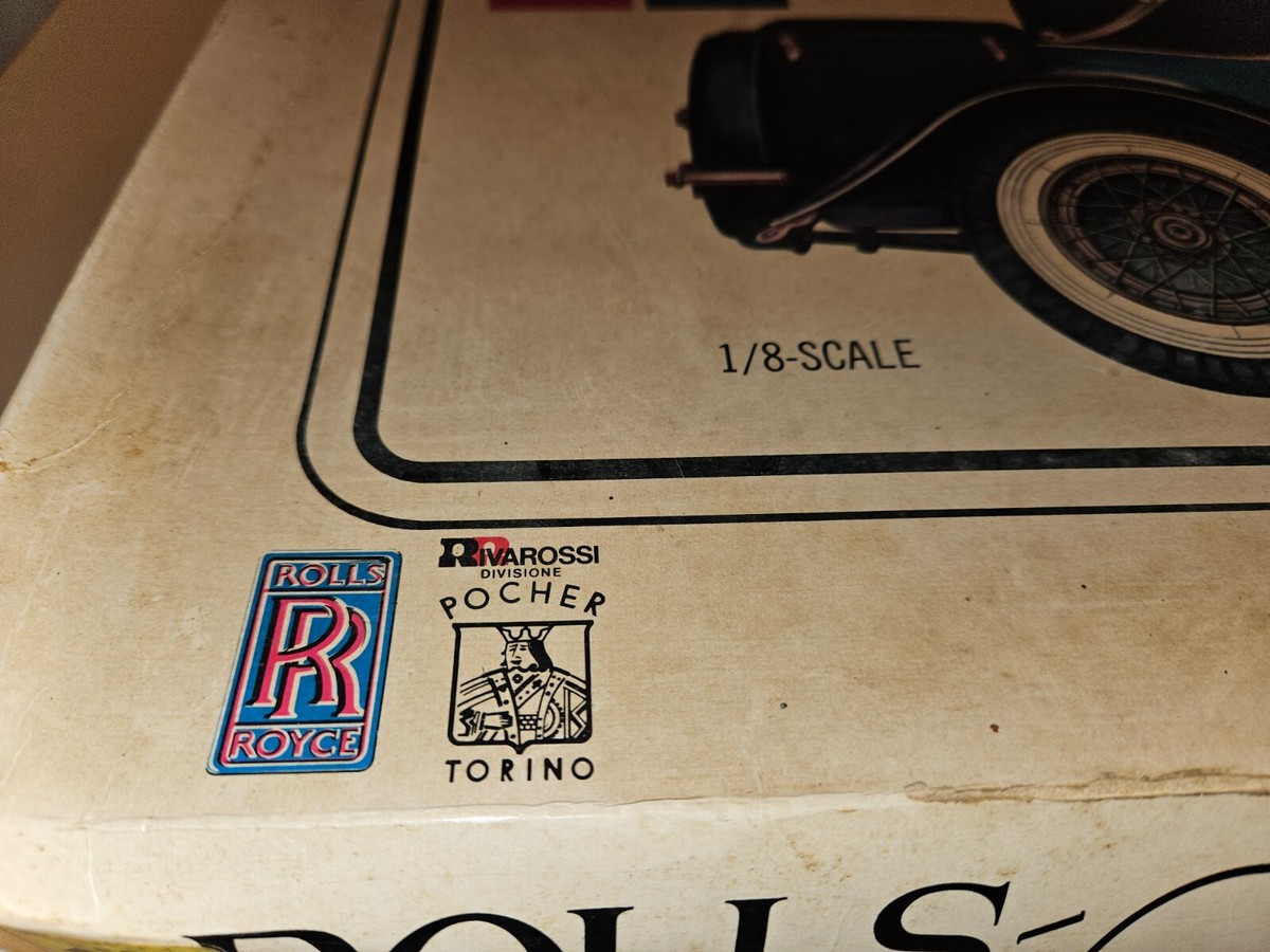 Pocher 1/8 Scale Model Car Kit 1932 Rolls Royce Phantom II Pocher 1/8 Scale Model Car Kit 1932 Rolls Royce Phantom II