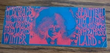 1969 Moby Grape/The Other Half Original Handbill FD #W-3, WInterland N M