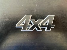 FIAT PANDA 45 4x4 SCRITTA 4x4  NERA BADGE  ORIGINALE OLD STOCK ORIG.