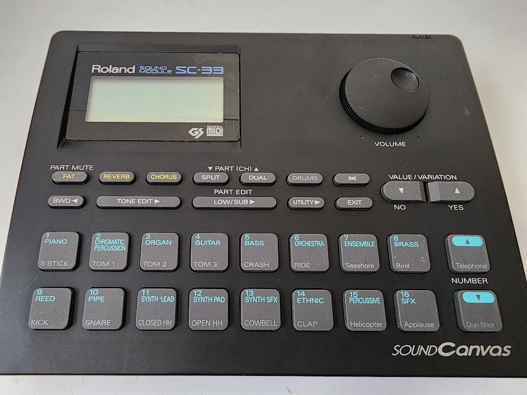 Roland サウンド音源モジュール　SC-33 ROLAND SC-33 SOUND モジュール