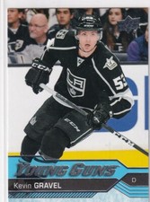 16/17 UD SERIES 2 KEVIN GRAVEL YOUNG GUNS RC SP ROOKIE #474