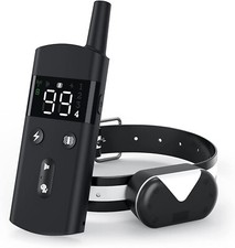 Dog Shock Collar Training Collar with Remote Rechargeable 2600Ft Beep, Vibration