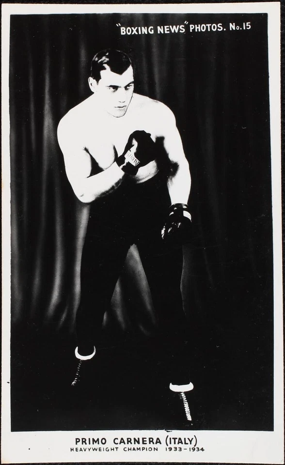 1940-70 Boxing News Photos - Primo Carnera #15