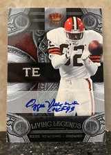 Ozzie Newsome #'d /25 Autograph 2011 Crown Royale Living Legends Auto #17