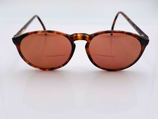 Vintage Norman Rockwell N.R.01 Tortoise Oval Sunglasses USA FRAMES ONLY