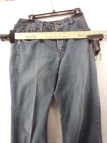 USED Women's Size 14 Short Regular Blue Jeans - Picture 7 of 9