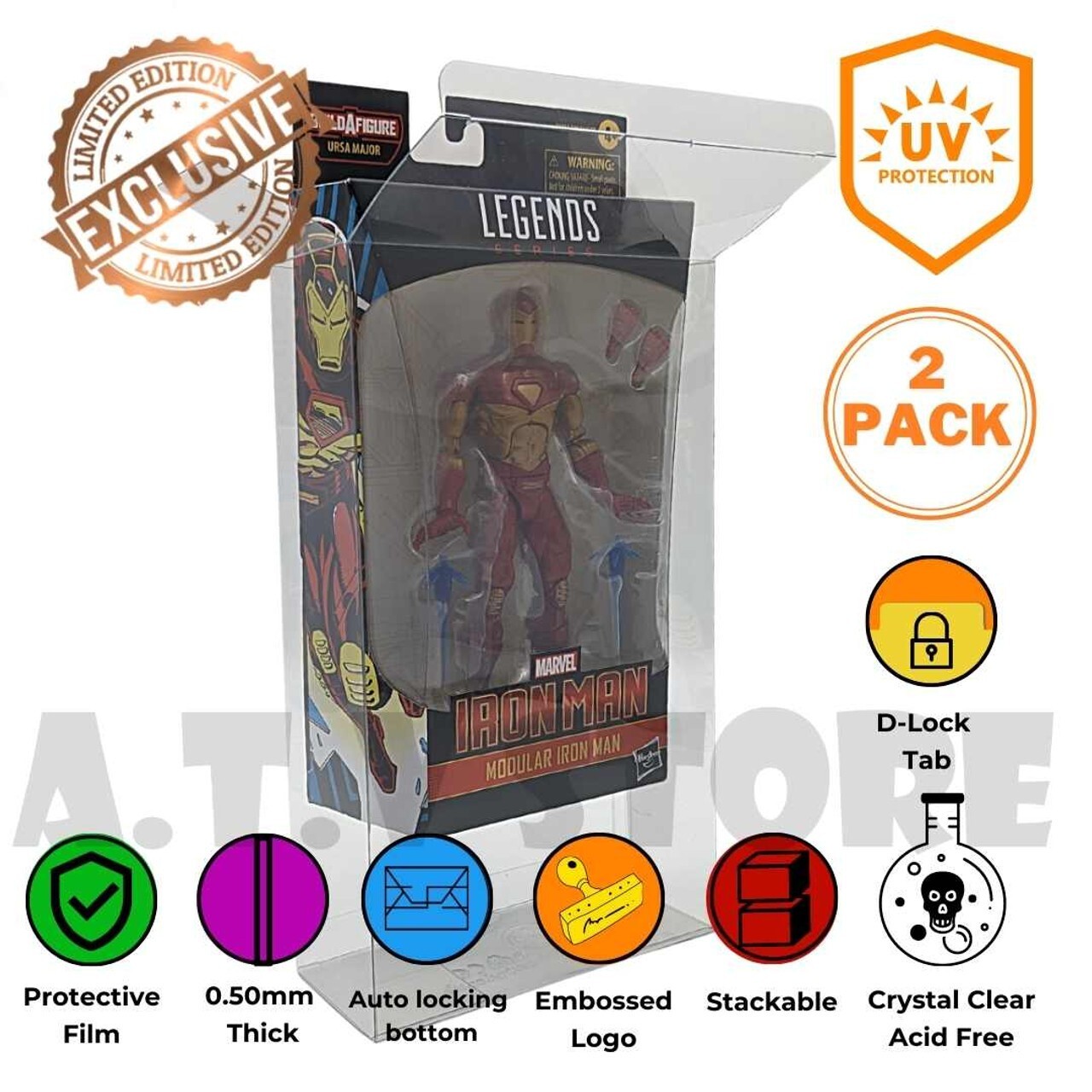 ATV Protector / Case For Legend Series (Standard) UV Protector x2