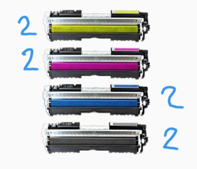 8x Toner Kompatibe zu HP Laserjet CP 1025 Color CP1025Nw mfp Pro 175NW, Pro M275
