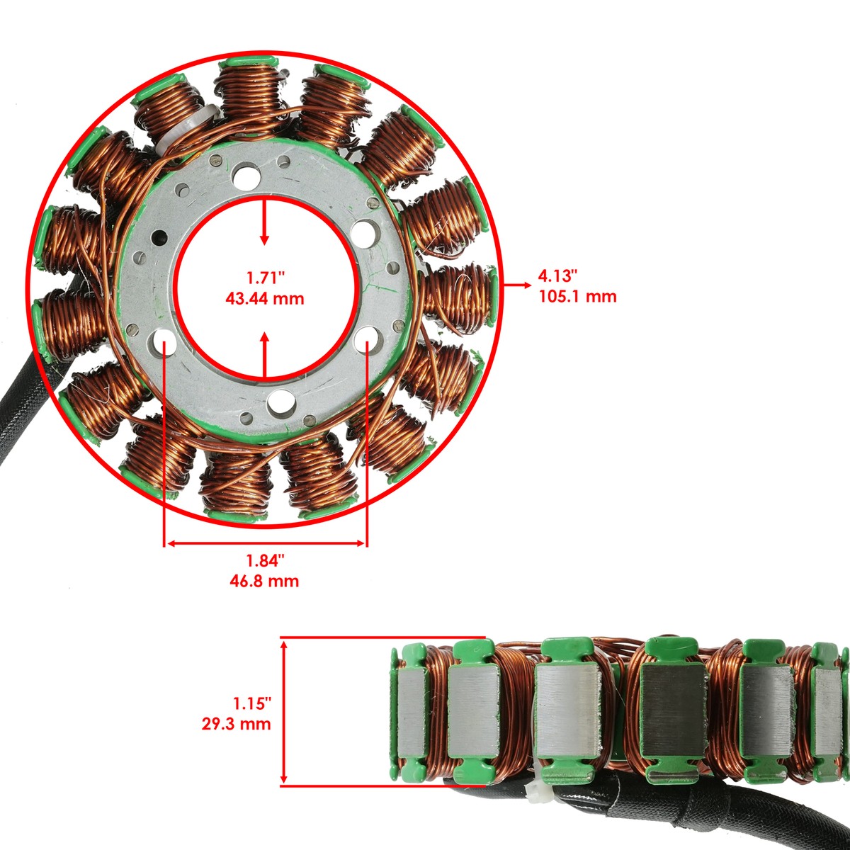 YAMAHA AT4040　ジャンク？ Stator for Yamaha Rhino 700 YXR700F 4X4 Fi 2008 2009 2011 2012