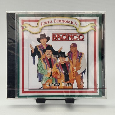 Bronco CD Cumbia Triste 4 Caballos Tengo Ganas Cuentame Norteno Rare New