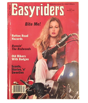 Easyriders Magazine  December 1982 *Bite Me* Rotten Road Hazards NICE