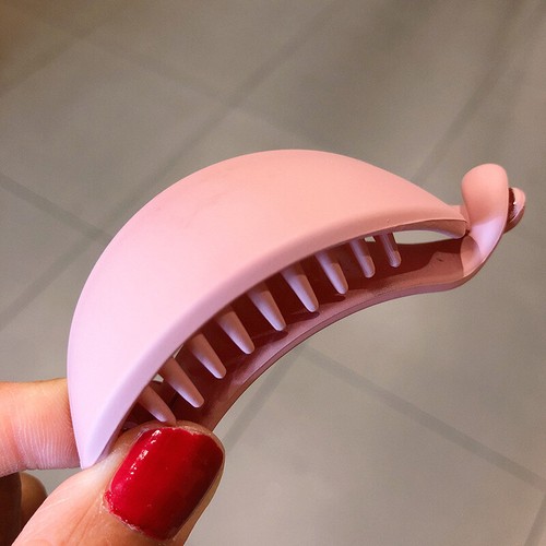 Pinzas para el cabello con forma de plátano para mujer pinza para cola de caballo esmerilada horquillas EE. UU. - Imagen 9 de 19