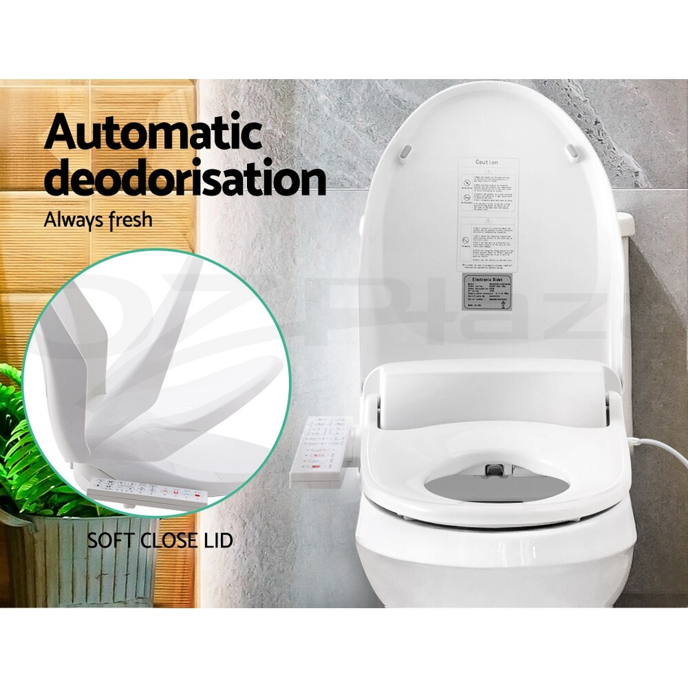 Cefito Electric Bidet Toilet Seat Cover Bathroom Spray Water Wash V
