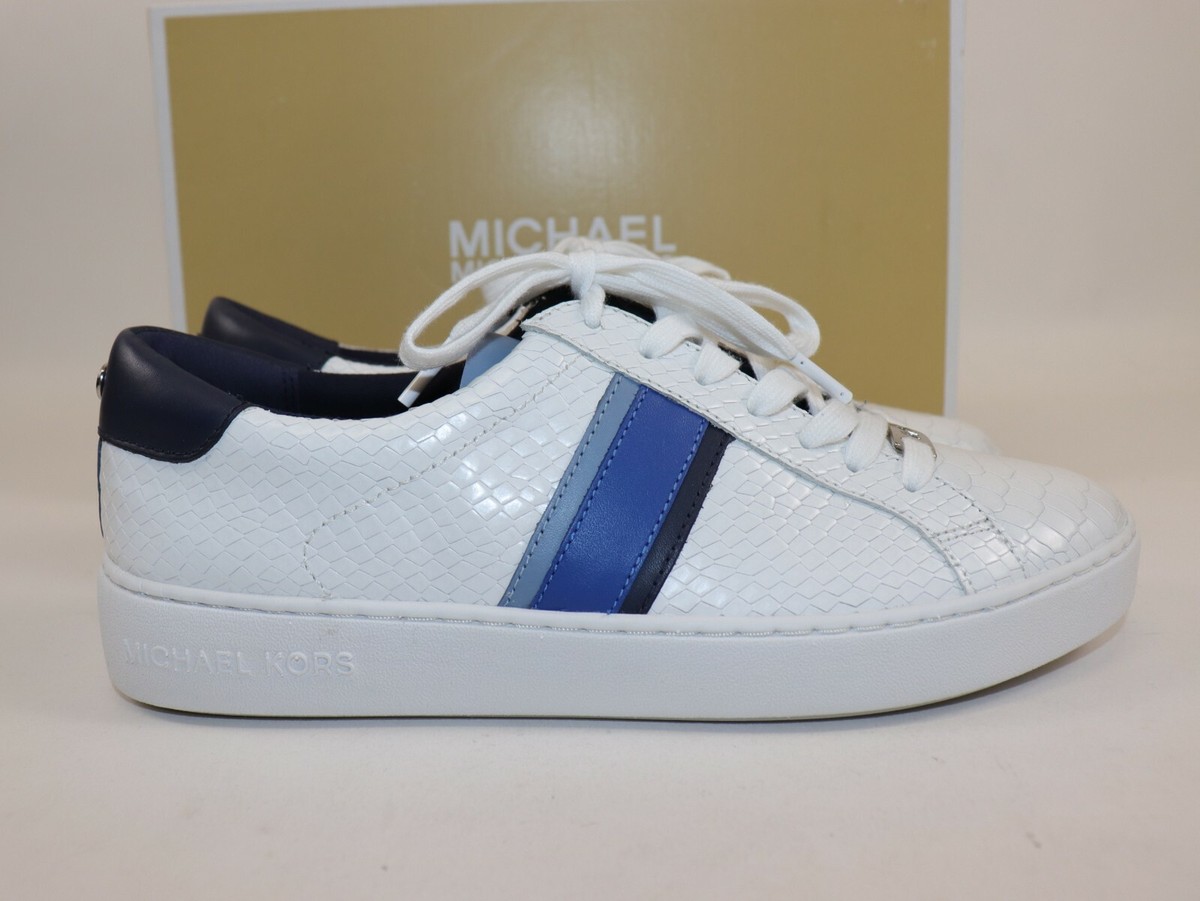michael kors irving white sneakers