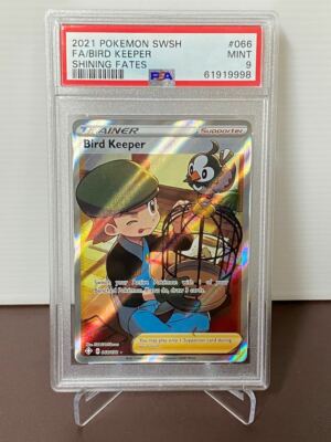 Pokemon Shining Fates Bird Keeper 066/072 Full Art PSA 9 | eBay