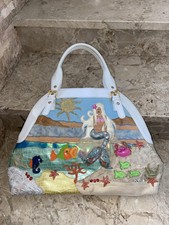 Rara Bellissima Borsa Donna Braccialini Cartoline Vintage Le Favole La Sirenetta