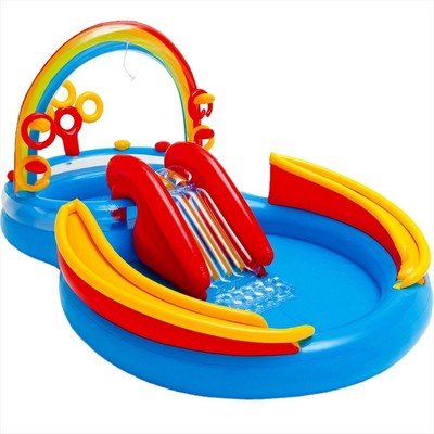 Intex 57453NP Playcenter Rainbow Ring 297x193x135cm Planschbecken