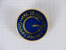 Vintage Goebel Collectors Club 10 Year Membership Pin