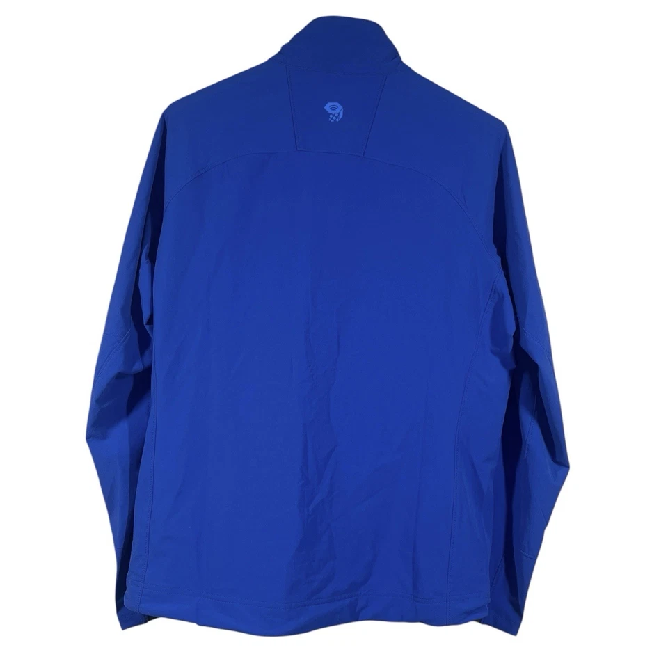 Mountain Hardwear Super Chockstone Softshell Jacket Mens M Blue Full Zip Stretch - Image 2 of 4