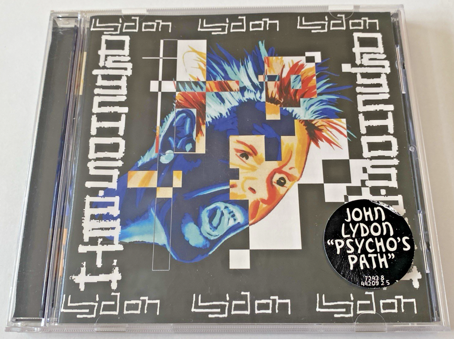 John Lydon – Psycho's Path Promo USA CD Album 1997 Johnny Rotten Sex Pistols