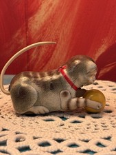 Vintage Kohler Wind-up Litho Tin Cat &  KEY. Made in U.S. Zone Germany 1945-1949
