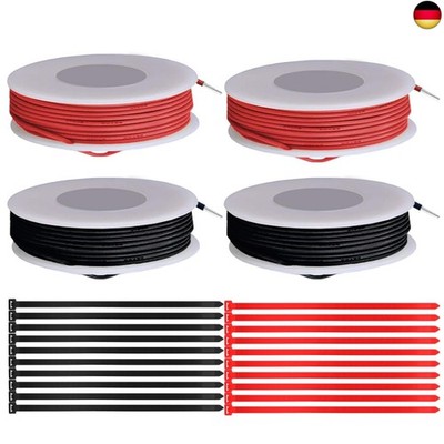 22 Gauge Massivdraht 300 V PVC-Elektrokabel 22 AWG Isolierung Verzinnt