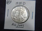 1939-D Walking liberty half in A.U. / UNC condition # 2