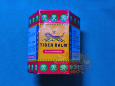 TIGER BALM PLUS Red Ointment 30g Malaysia Version - Medicinal Herbal
