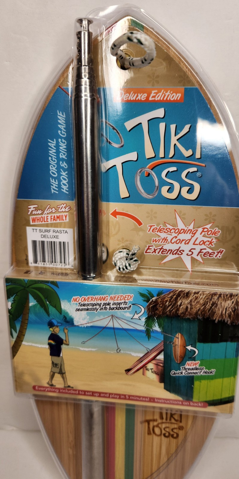 Tiki Toss Hook And Ring Game Fun For The Whole Family New