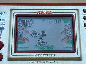 Nintendo Game & Watch MICKEY MOUSE MC-25 1981 Mint In Box