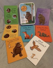 The Gruffalo Giant Snap 52 Illustrated Card Game Storage Tin Wild & Wolf