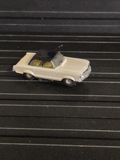 Faller AMS Germany Ho Slot Car No. 4851 White Black Hardtop Mercedes 230-SL
