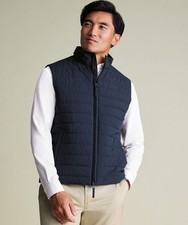 Charles Tyrwhitt Quilted Vest - Navy