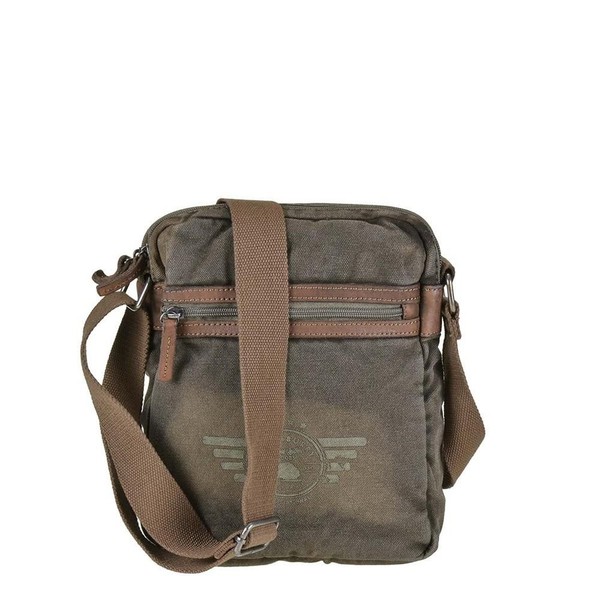 Greenburry UmhäNgetasche Schultertasche Canvas M Vintage Aviator Khaki-image