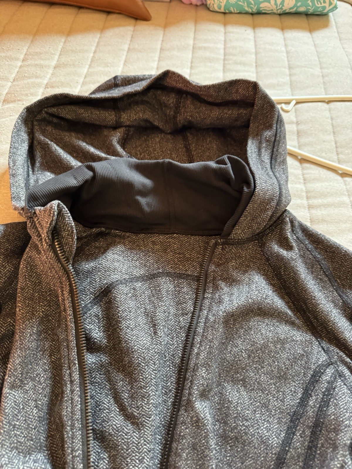 Lululemon Align Jacket Black Herringbone, Full Zi… - image 3