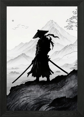 Sekiro Schatten sterben zweimal gerahmtes Wandbild Poster Leinwanddruck Bild