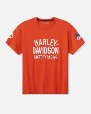 2026 Harley Davidson ORANGE Factory Racing Team: T-Shirt | Fast