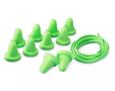 Moldex 6504 Jazz Band Replacement Pods 5 Pair/Pack + New 1 Neck Cord Exp 10/2030