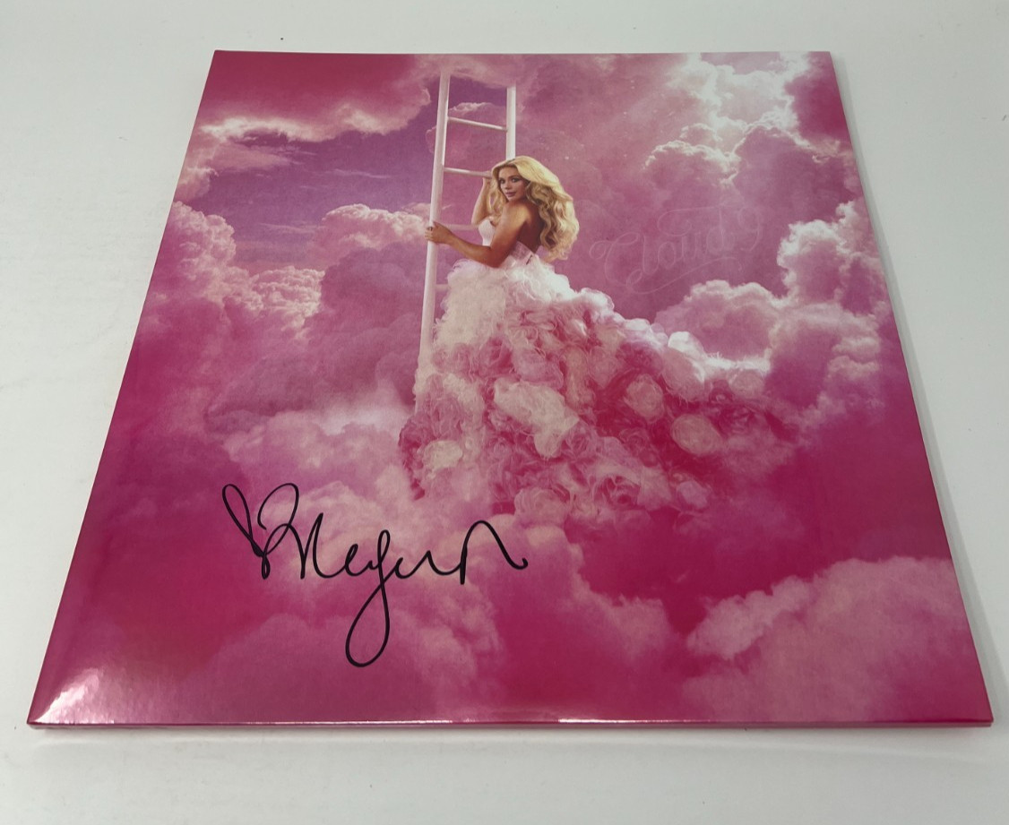 Megan Moroney Cloud 9: Megan's Signature Pink Signed Vinyl LP Record Auto