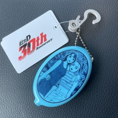 Initial D Sayuki Mako Silicone Keychain Blue 30th Anniversary Model RPS431